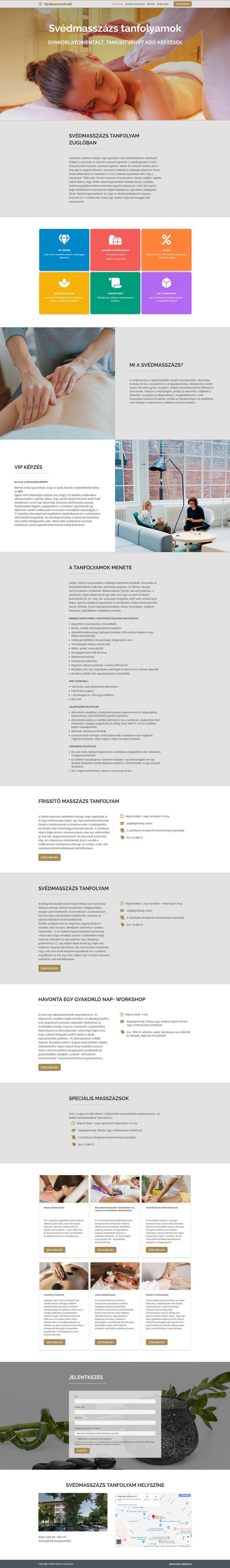 Vip Masszázs Stúdió főoldal